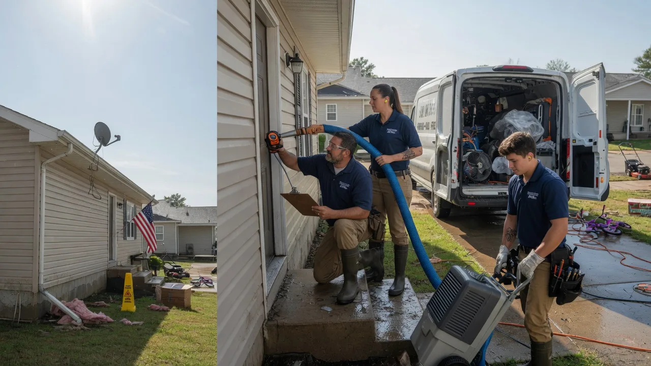 Ceiling Water Damage Restoration in Floyd, VA near me
